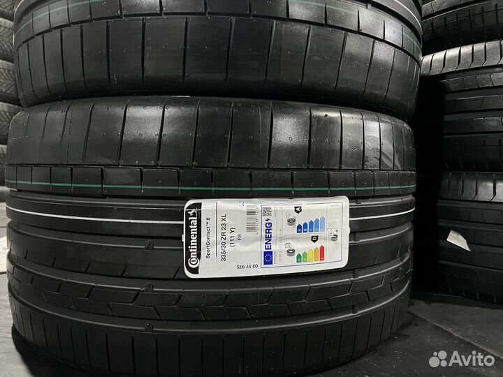Continental ContiSportContact 6 295/35 R23 и 335/30 R23 106Y
