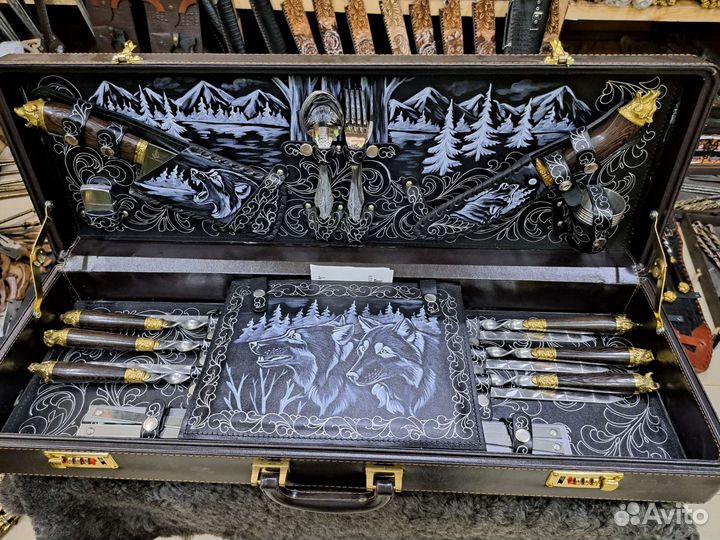 Премиальный набор шампуров