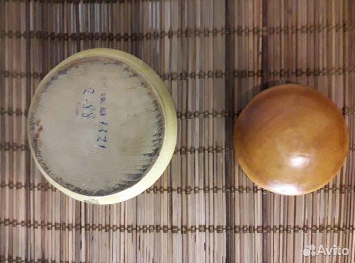 Шкатулка из карельской березы, винтаж 60-е