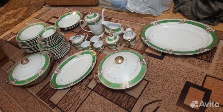 Набор посуды Японский фарфор 45 предметов