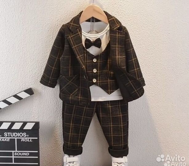 Костюм 3 в 1 для мальчика 98-104