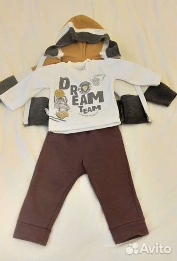 Костюм тройка детский 74р