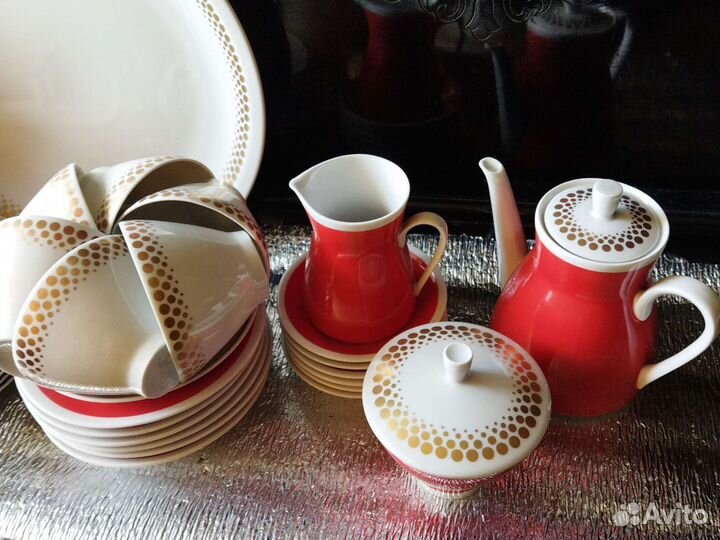 Сервиз чайный, времён СССР из Германии