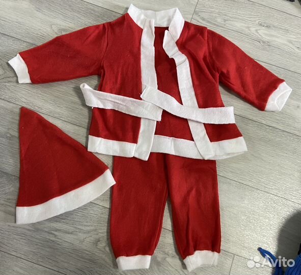 Костюм деда мороза детский