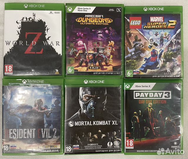 Игры на xbox one x