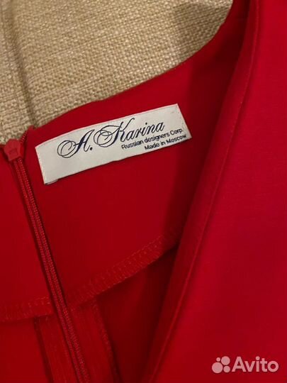 Платье красное A.Karina почти новое