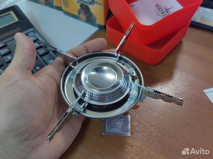 Туристическая газовая горелка pegas tourist