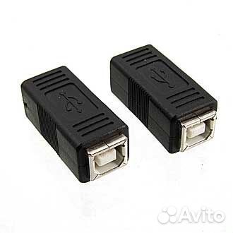 Переходник гн. USB-A - шт. USB-B