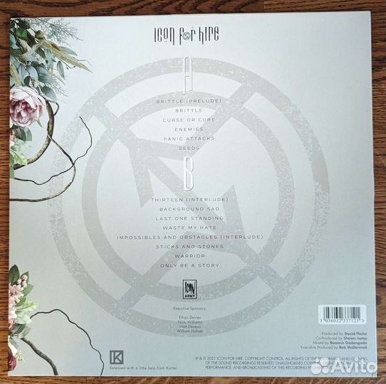 Icon for Hire - Amorphous Lp/Vinyl/Винил