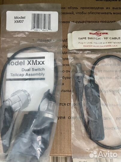 Аксессуары для фонарей surefire. Фильтры. Кнопки