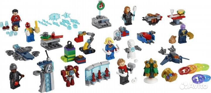 Advent Calendar 2021, Super Heroes 76196 lego