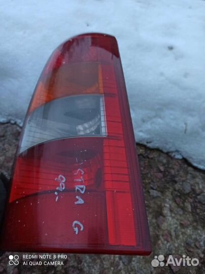 Opel Astra G (универсал) фонарь правый оригинал