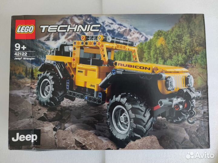 Lego Technic 42122 Jeep Wrangler Мятый Новый