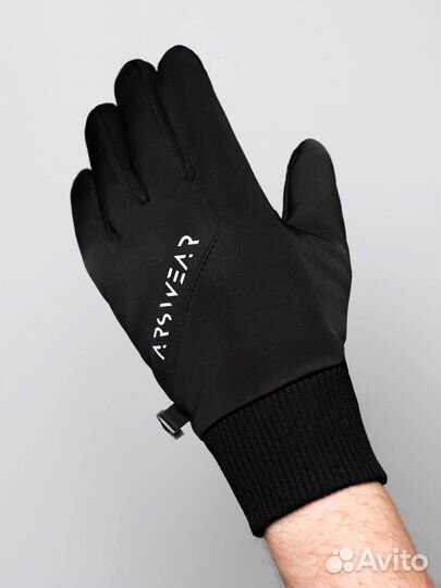 Перчатки Arswear Transparent Touch, Black