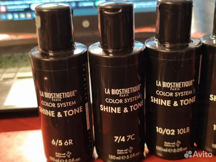 Прямые красители Shine & Tone La Biosthetique