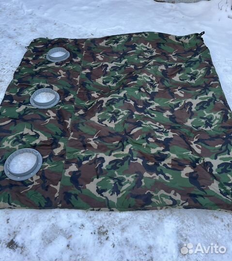 Пол для зимей палатки куб с фланцами