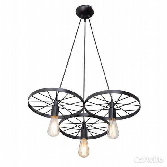 Люстра подвесная металл лофт