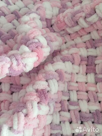 Плед детский плюшевый