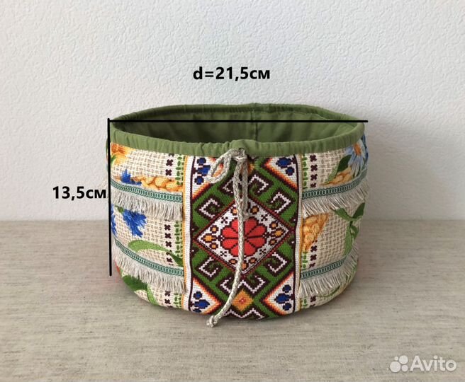 Корзина для хранения вещей №1-1, текстильная