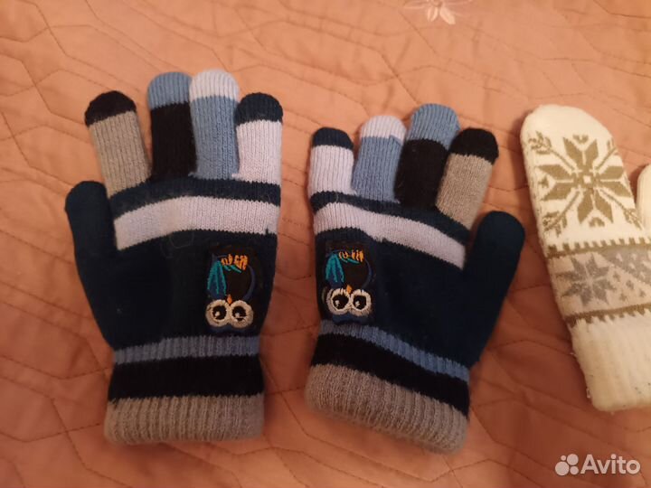 Шапки перчатки варежки