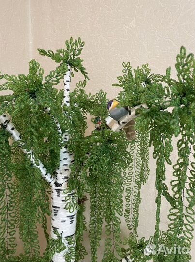 Деревья из бисера