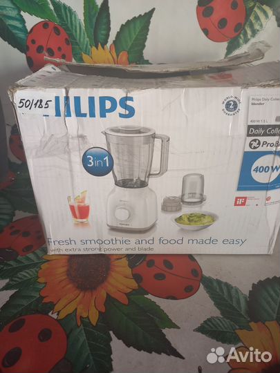 Стационарный блендер Philips HR2102