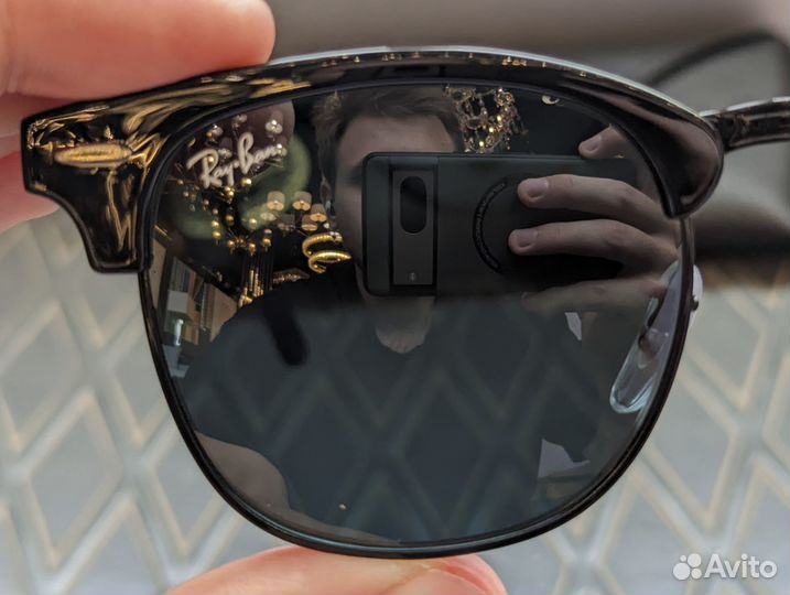 Солнцезащитные очки ray ban clubmaster 1305