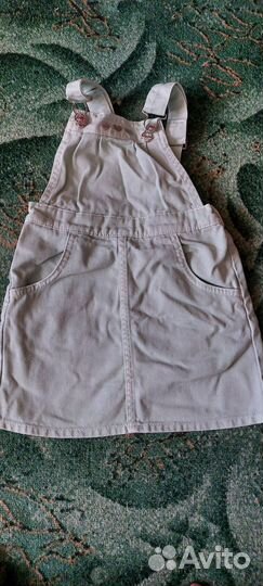 Джинсовый сарафан платье