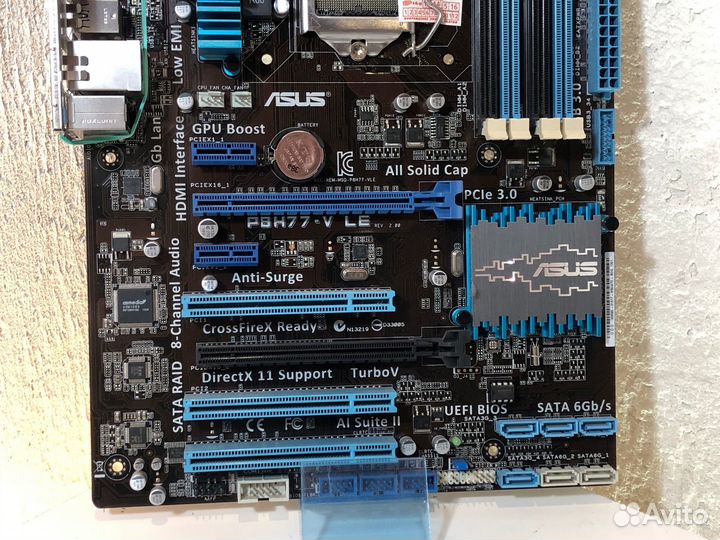 Материнская плата Asus P8H77-V LE / LGA 1155