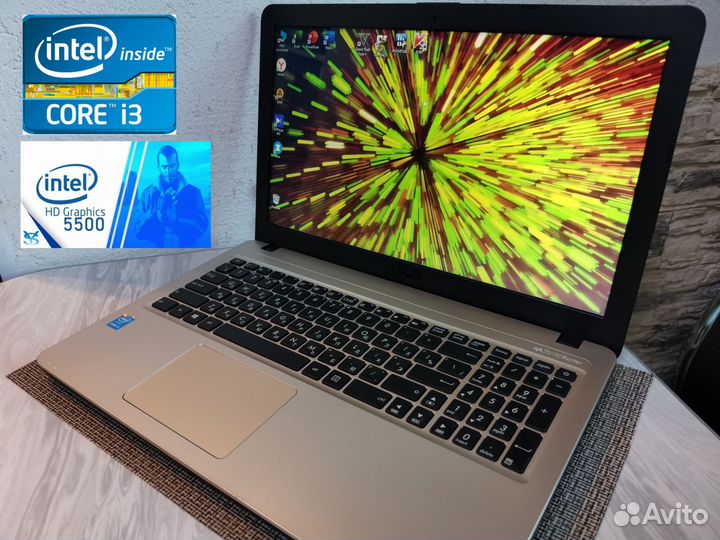 Игровой Asus Core i3/8Gb/SSD240Gb/HD 5500 до 4Gb