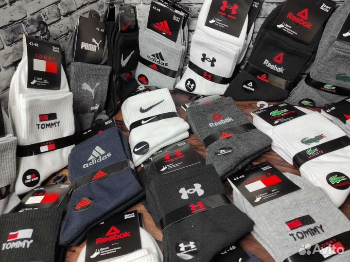 Носки Nike Adidas Fila Lacoste