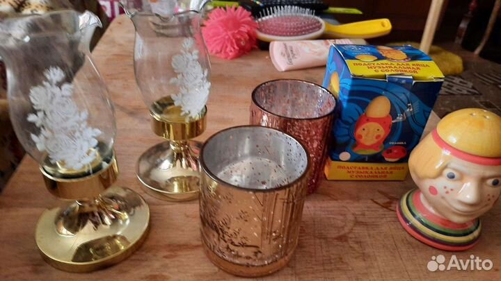 Подсвечники, подставка для яйца музыкальная