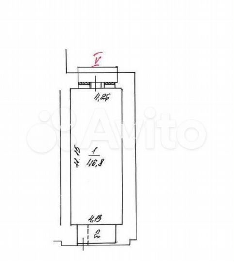 Свободного назначения, 48.9 м²