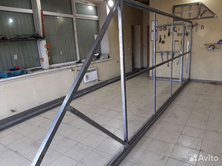 Каркас откатных ворот