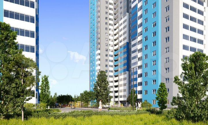 2-к. квартира, 53,8 м², 12/25 эт.