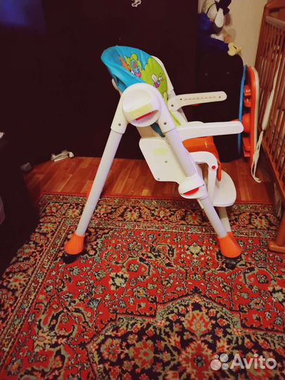 Стульчик для кормления chicco polly