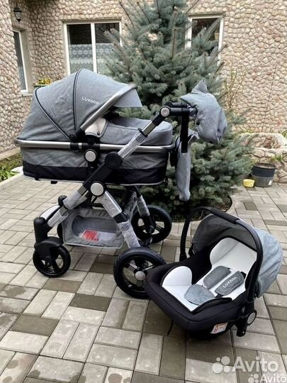 Коляска Luxmom 600G 