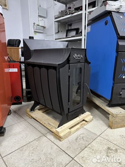 Отопительная печь с водяным контуром