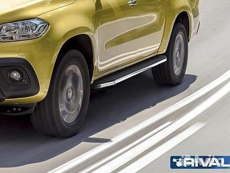 Подножки пороги Mercedes-Benz X-Class 2017