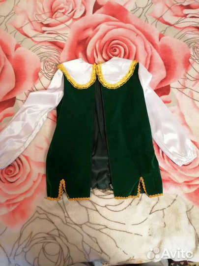 Костюм новогодний кот в сапогах рост 128 см