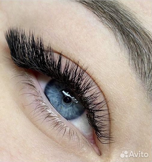 Наращивание ресниц 1.30 минут, обучение