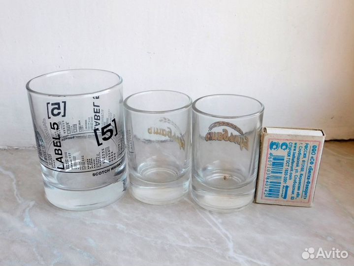 Стопка с логотипом Label 5 Бульбаш