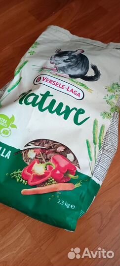 Продам сухой корм для шиншиллы Nature