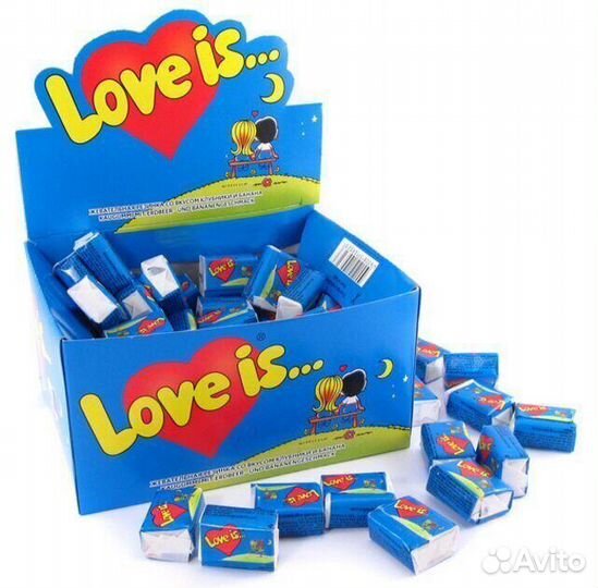 Жевательная резинка Лов Из Банан - Клубника