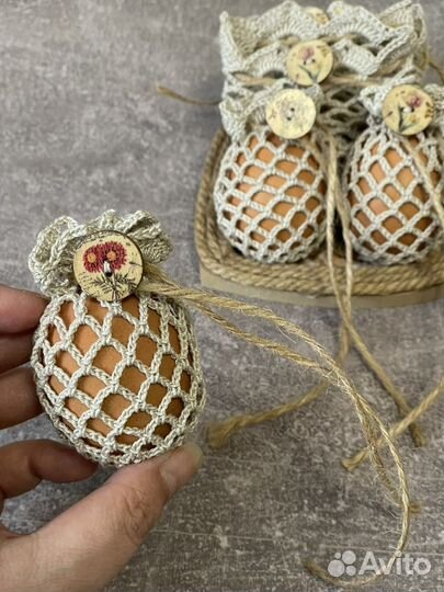 Пасхальный декор для яиц