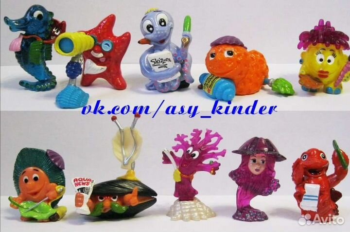 Игрушки из киндер