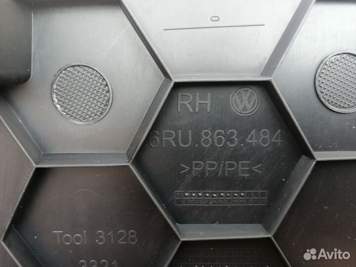 Облицовка салона Фольксваген поло седан