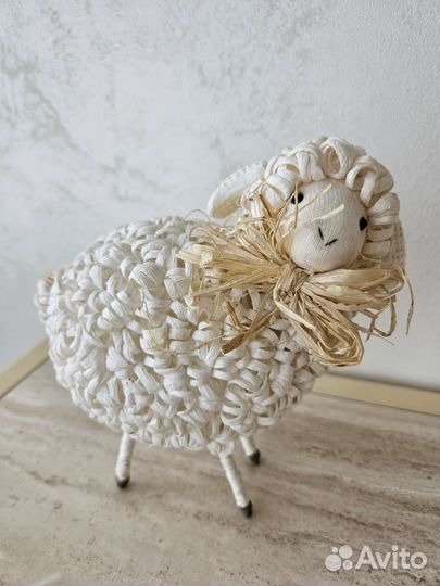 Овечка декоративная 15*17см