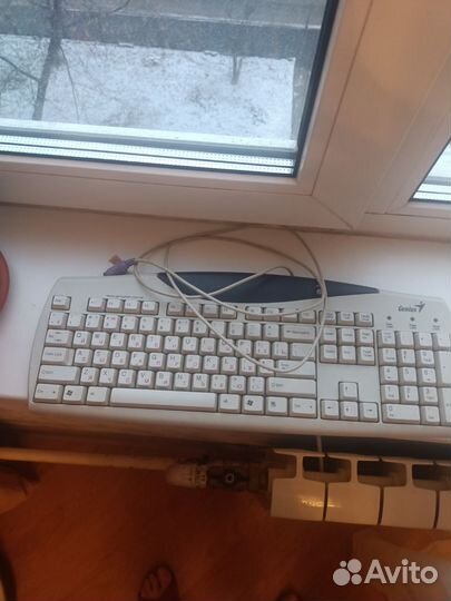 Колонки для компьютера, веб камера, клава, мышь