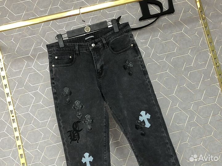 Chrome hearts джинсы